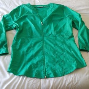 New York and Company Mint green shirt